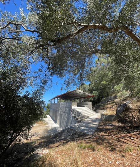 House in an Olive Grove